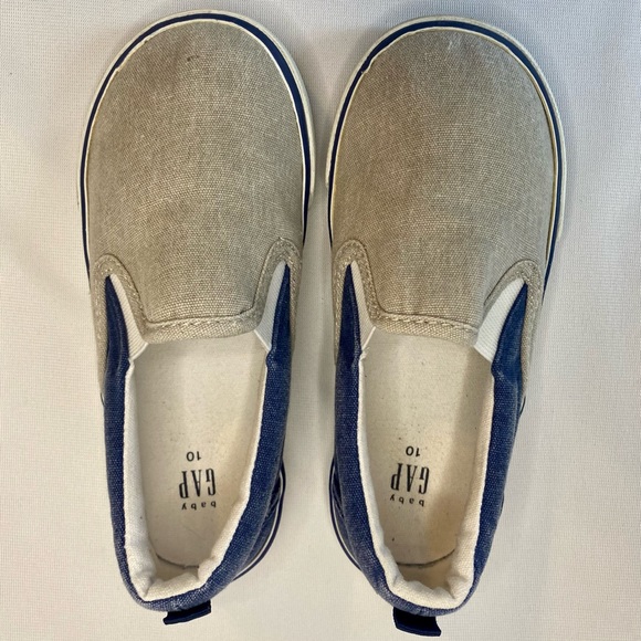 Baby GAP - Toddler slip on sneakers - Sz 10 - Picture 4 of 5